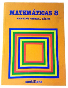 Libro matematicas 8 EGB Santillana